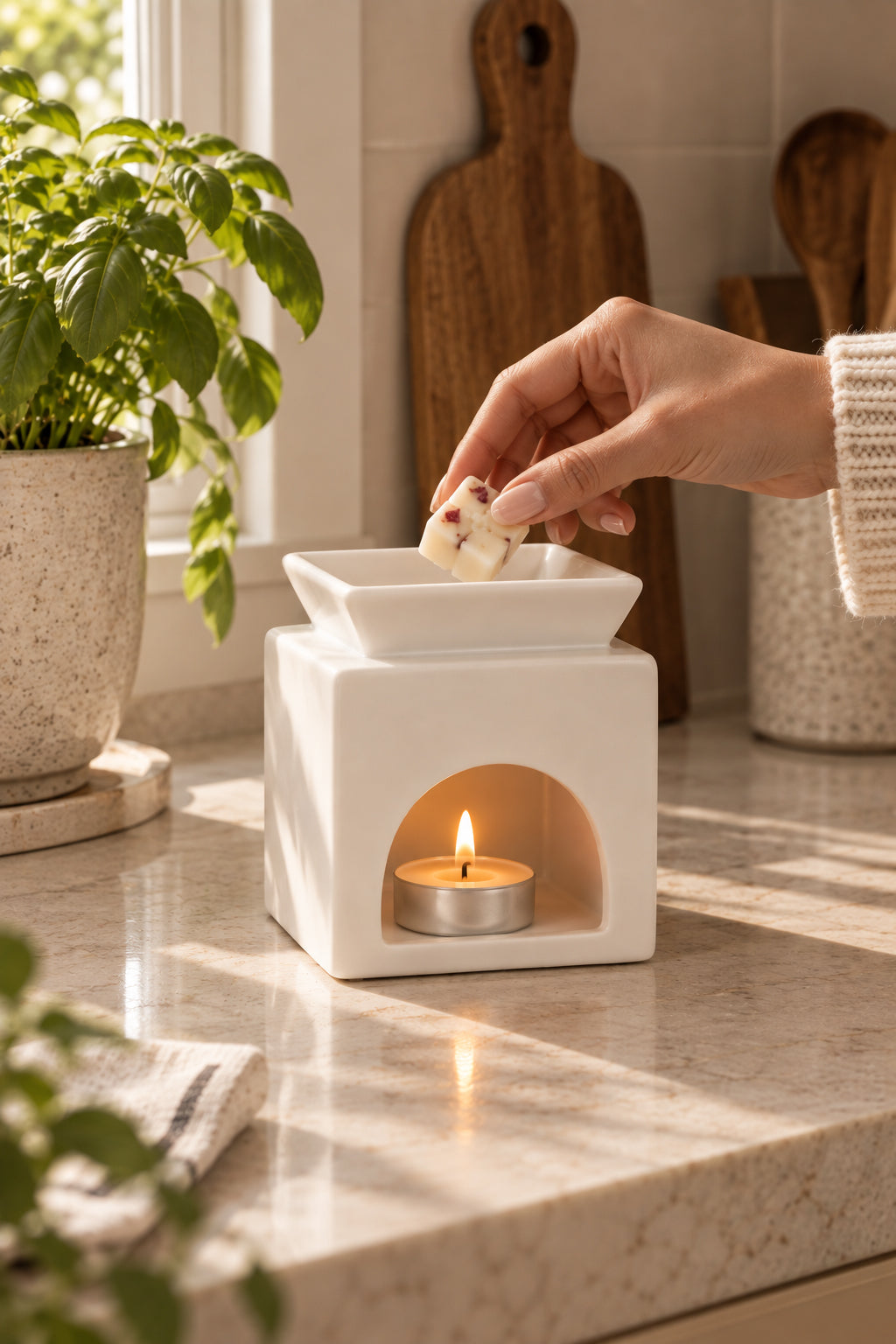 The Home Wax Burner