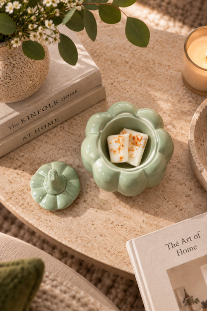 Sage Pumpkin Wax Burner