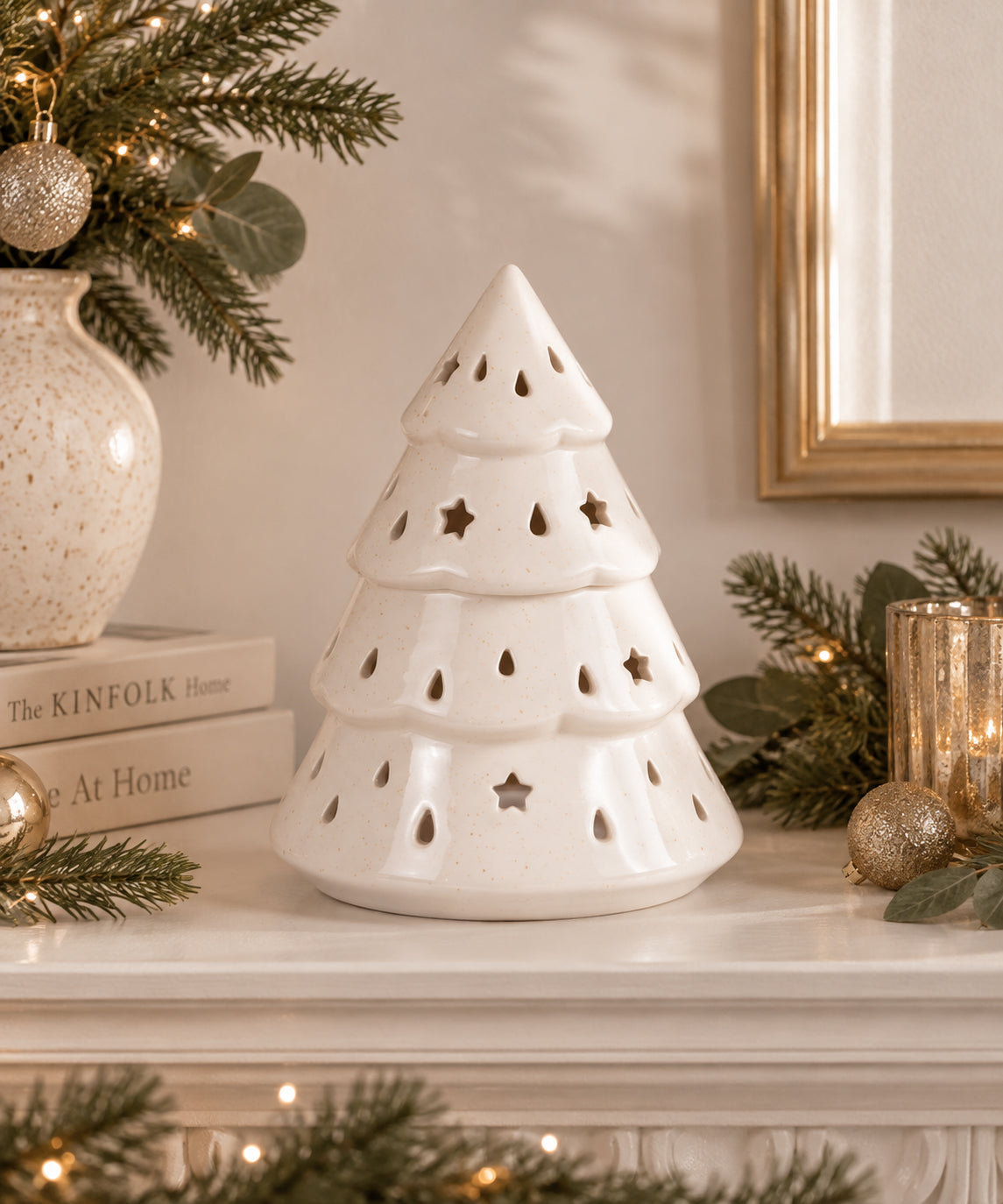 Speckled Snow Tree Wax Burner